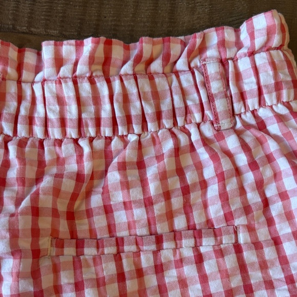Loft Pink Gingham Women's Shorts - Picture 6 of 7